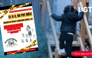 La Plataforma 0-3 Catalunya es mobilitza aquest dissabte