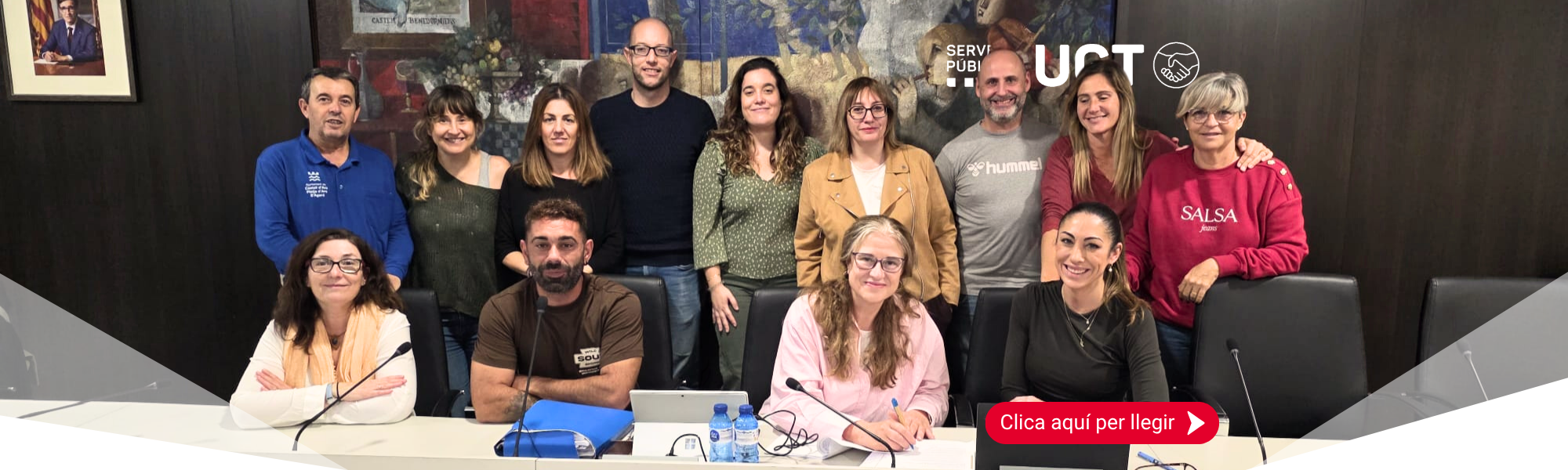 Signem amb l’Ajuntament de Castell-Platja d’Aro i S’Agaró un nou conveni col·lectiu
