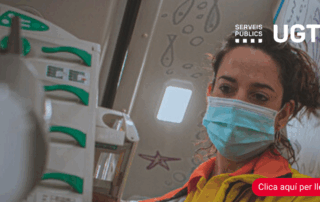 Exigim garanties en la primera internalització del transport sanitari i la subrogació completa del personal per protegir drets, condicions i llocs de treball.