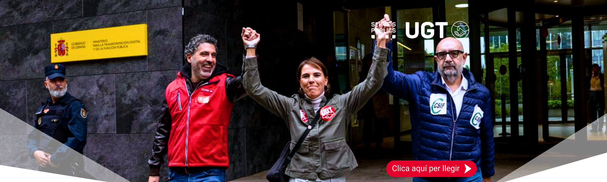 Aconseguim una pujada salarial per a les empleades i els empleats públics per aquest 2025 i 2026: un 4%