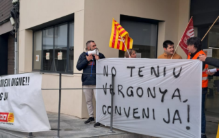 Alertem d’un bloqueig sistemàtic per part de l’Ajuntament i reclamem una negociació real i immediata.