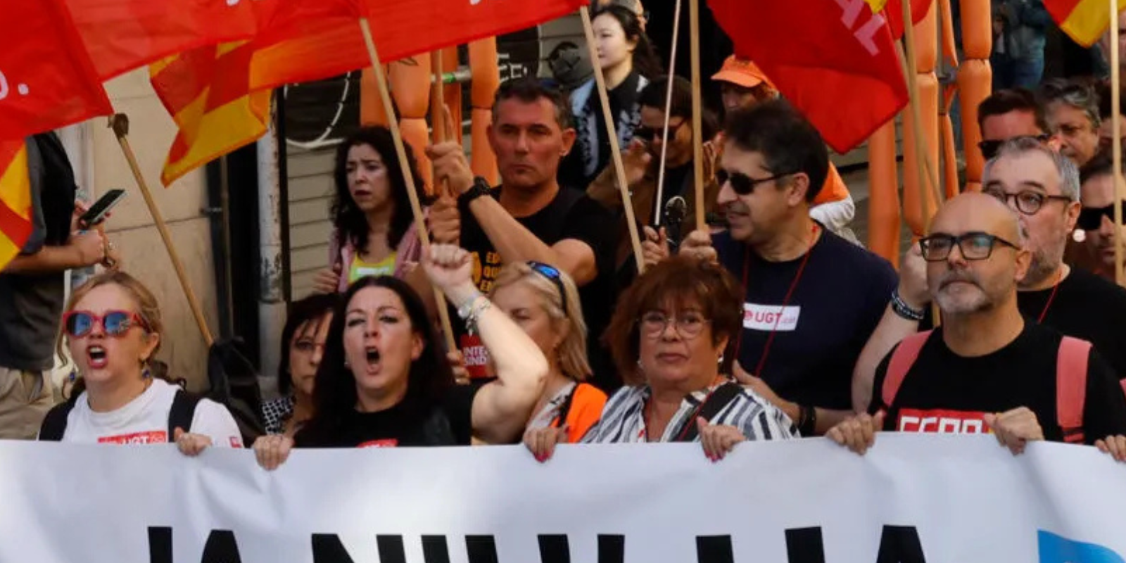 Des d’UGT Educació exigim una negociació real i efectiva, que suposi un compromís ferm amb l’educació com a servei públic essencial!