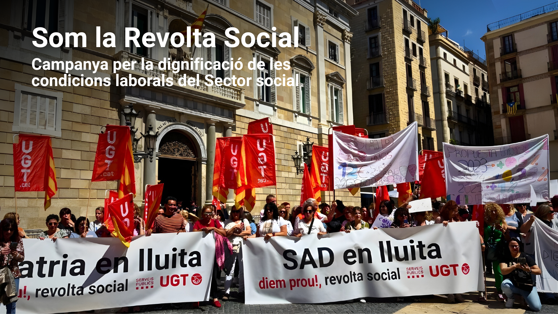 Som la Revolta Social Campanya per la dignificació de les condicions laborals del Sector social